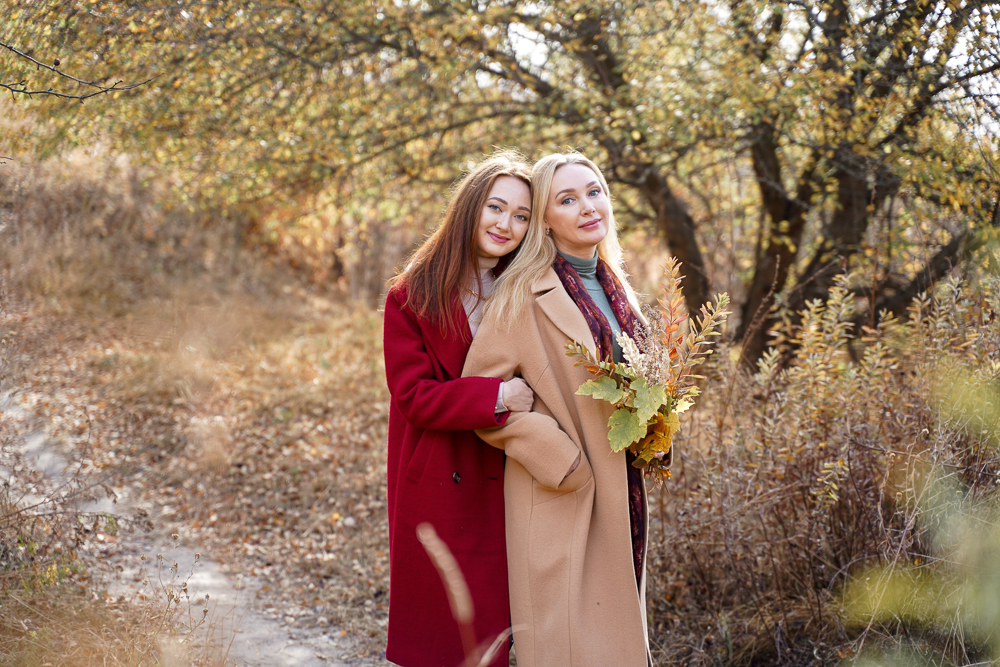 Осенняя фотосессия для девочек. Парк "Динамо" Воронеж